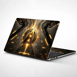 A Logo Superhero Aegis Eternal Laptop Skin - View 1