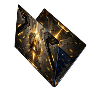 A Logo Superhero Aegis Eternal Laptop Skin - View 2