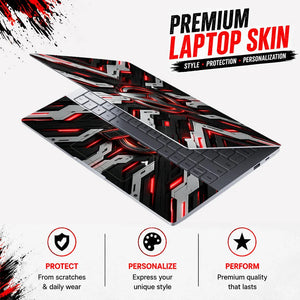 A Logo Superhero Nexus Core Laptop Skin - View 3