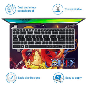 Anime Cartoon One Piece Laptop Skin - View 5