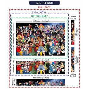Anime Digimon Dragon Ball Laptop Skin - View 7