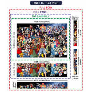 Anime Digimon Dragon Ball Laptop Skin - View 8