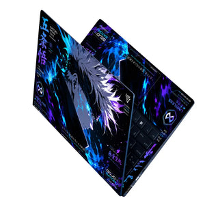 Anime Jujutsu Kaisen Gojo Limitless Card Laptop Skin - View 2