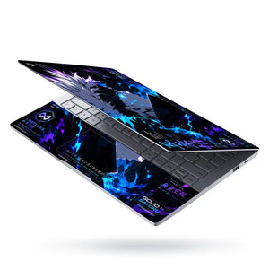 Anime Jujutsu Kaisen Gojo Limitless Card Laptop Skin - View 3