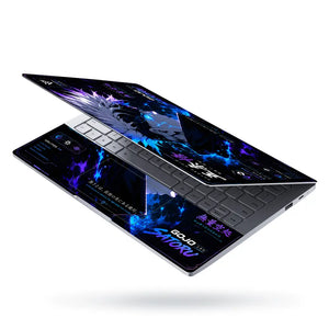 Anime Jujutsu Kaisen Gojo Strongest Alone Card Laptop Skin - View 3
