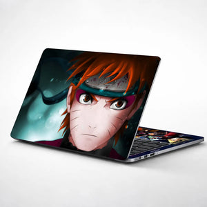 Anime Naruto Angry Face Laptop Skin - View 1