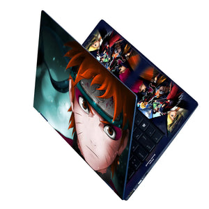 Anime Naruto Angry Face Laptop Skin - View 2