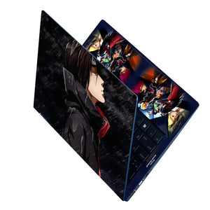 Anime Naruto Itachi Raining Laptop Skin - View 2