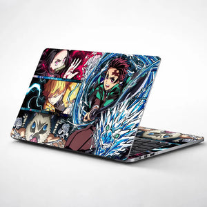 Anime Nezuko Kamado Demon Slayer Laptop Skin - View 1