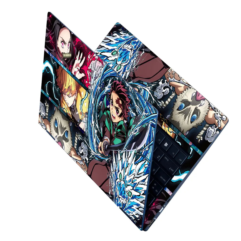 Anime Nezuko Kamado Demon Slayer Laptop Skin - View 2