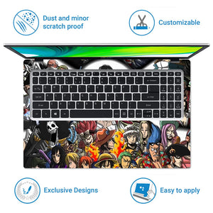 Anime One Piece Laptop Skin - View 5