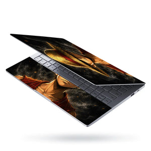 Anime One Piece Luffy Shadowed Straw Hat Laptop Skin - View 3