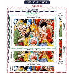 Anime One Piece OP06 Laptop Skin - View 8