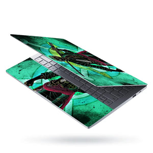 Anime One Piece Roronoa Zoro Green Laptop Skin - View 3