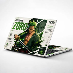 Anime One Piece Zoro Hunter Laptop Skin - View 1