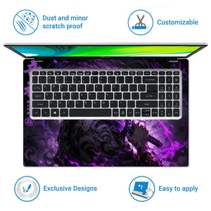 Anime Ryujin Dragon Sword Laptop Skin - View 5