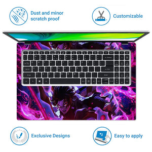 Anime Tanjiro Kamado Laptop Skin - View 5