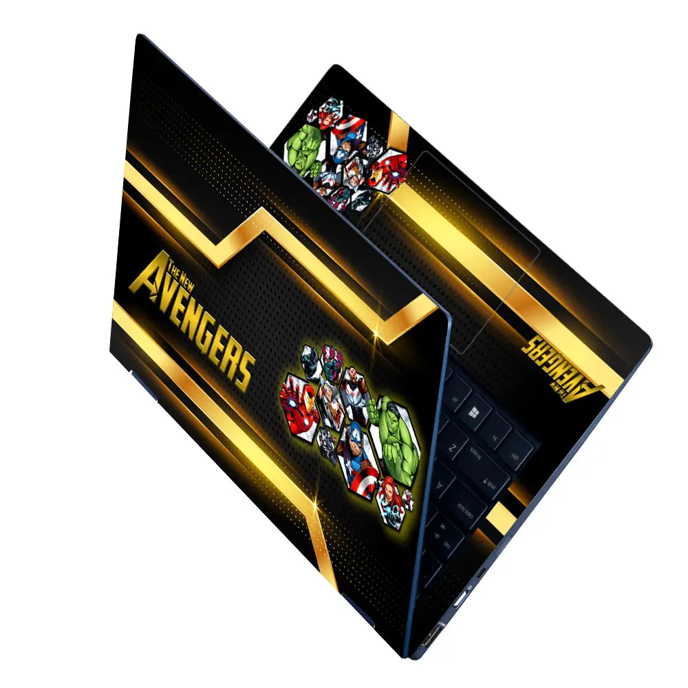 Avengers Heroic Team A2 Laptop Skin - View 2