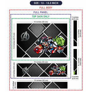 Avengers Shield Team Laptop Skin - View 6