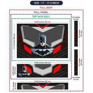 Batman Dark Knight Armor Laptop Skin - View 9