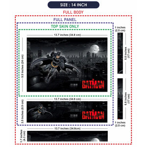 Batman Gotham City View Laptop Skin - View 7
