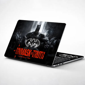 Batman Unmask the Truth Laptop Skin - View 1
