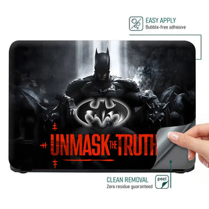 Batman Unmask the Truth Laptop Skin - View 4