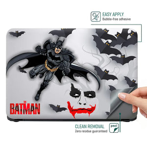 Batman vs Joker Theme Laptop Skin - View 4