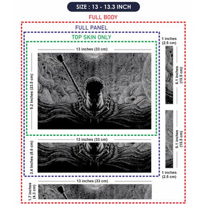 Berserk Guts Berserker Armor Laptop Skin - View 6