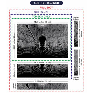 Berserk Guts Berserker Armor Laptop Skin - View 8