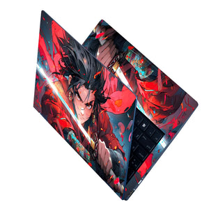 Blade of the Anime Samurai Laptop Skin - View 2