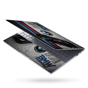 BMW M Black Top View Garage Laptop Skin - View 3