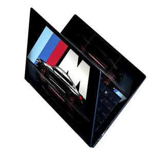 BMW M Performance Black Laptop Skin - View 2