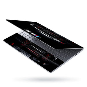 BMW M5 Black Performance Laptop Skin - View 3