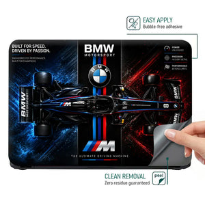 BMW Motorsport F1 Concept Top View Laptop Skin - View 4