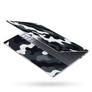 Camouflage Arctic Urban Laptop Skin - View 3