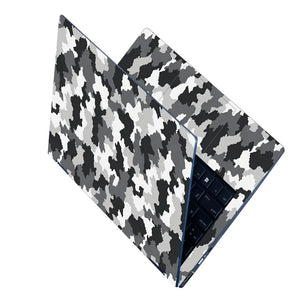 Camouflage Grey Urban Laptop Skin - View 2