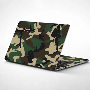 Camouflage M81 Woodland Laptop Skin - View 1