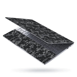Camouflage Urban Grey Digital Laptop Skin - View 3