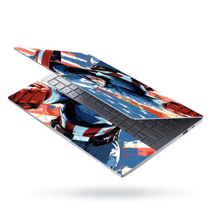 Captain America Heroic Laptop Skin - View 3