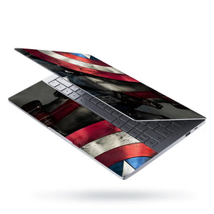 Captain Half View Laptop Skin - View 3