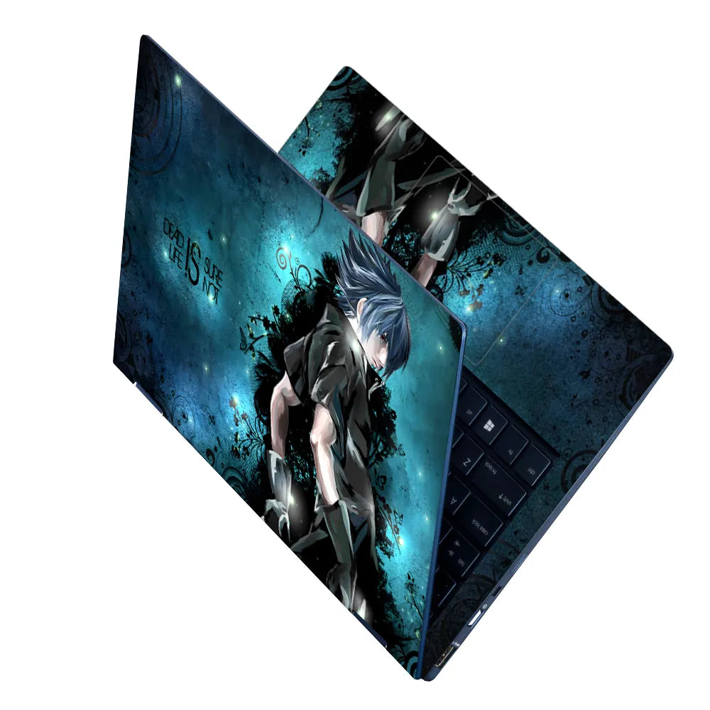 Dark Anime Laptop Skin - View 2