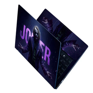 Dark Superhero Joker Mysterious Mood Laptop Skin - View 2