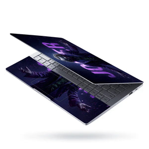 Dark Superhero Joker Mysterious Mood Laptop Skin - View 3