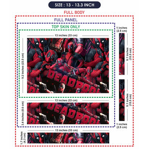Deadpool Multiverse Madness Laptop Skin - View 6