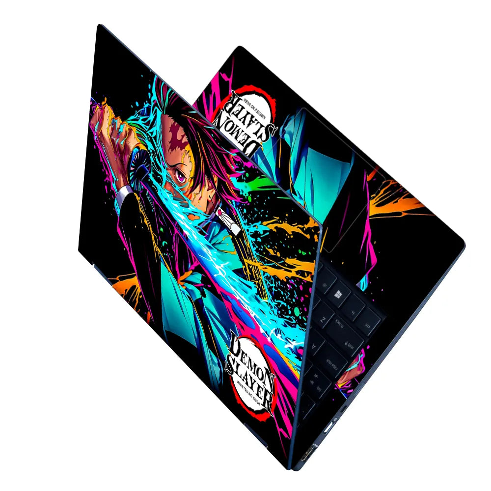 Demon Slayer Anime Laptop Skin - View 2