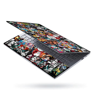 Demon Slayer Collage Laptop Skin - View 3