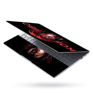 Demon Slayer Kokushibo Six Eyes Laptop Skin - View 3