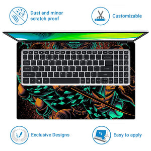 Demon slayer Laptop Skin - View 5