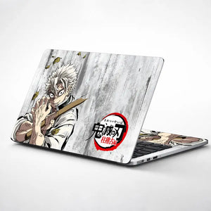 Demon Slayer Sanemi Hashira Arc Laptop Skin - View 1